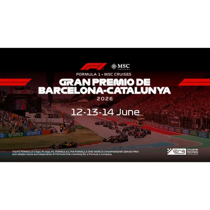 F1 Barcelona 2026 ticket **F1 TICKET ONLY** - GP Travel