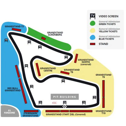 F1 package 2026 Austria from Vienna - GP Travel