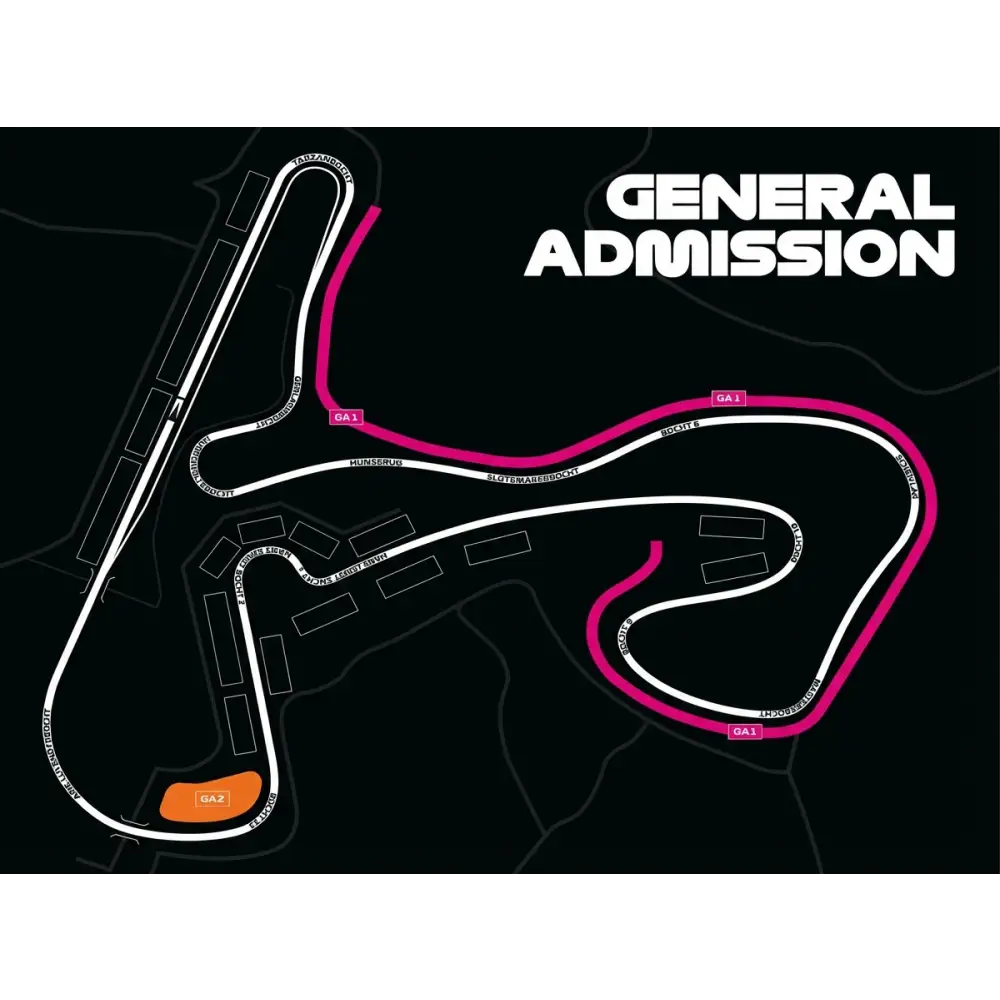F1 Zandvoort 2026  - Full Weekend - General Admission 2  **F1 TICKET ONLY** - GP Travel