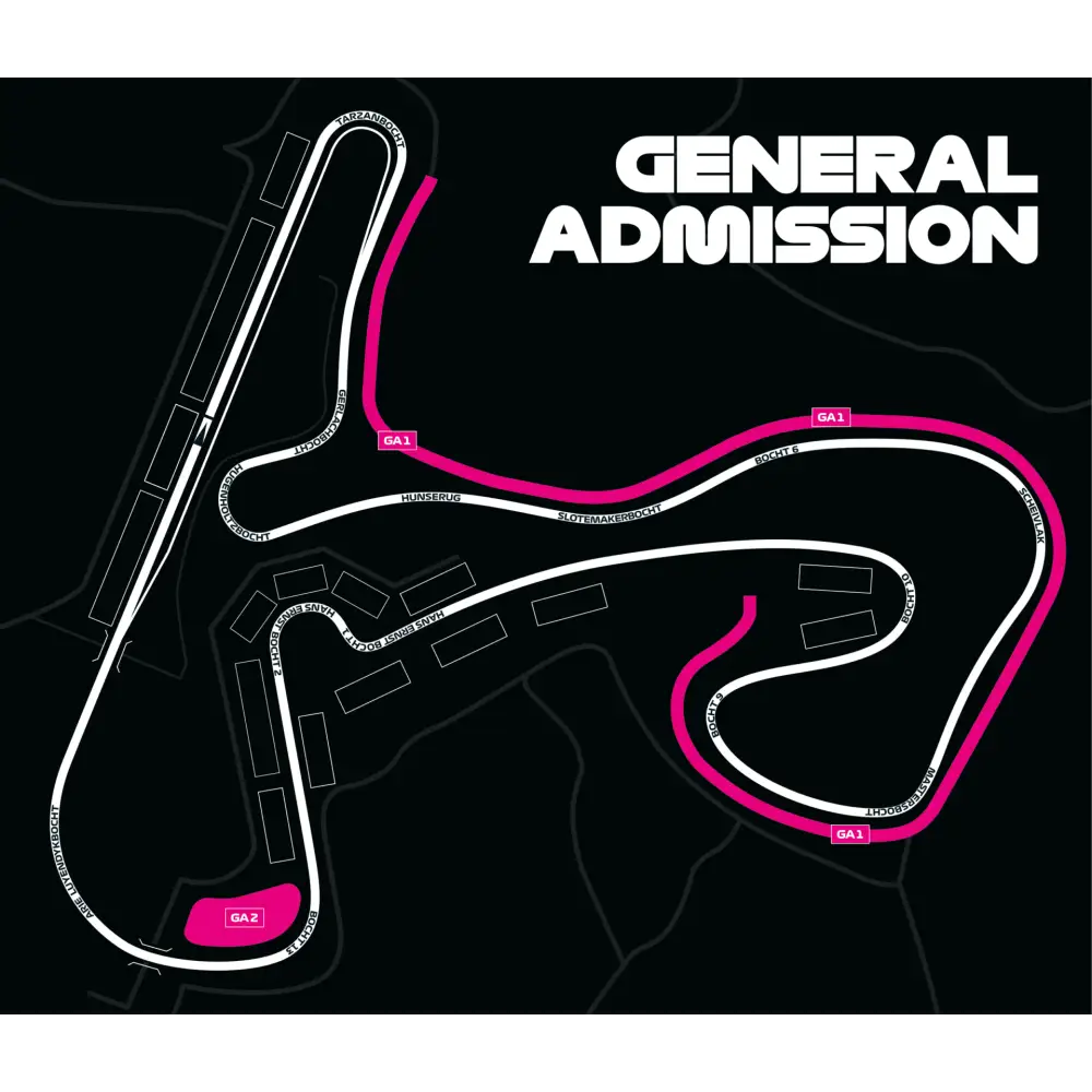 F1 Zandvoort 2026 TICKET ONLY - Friday Sprint Quali & Practice - **F1 TICKET ONLY** - GP Travel